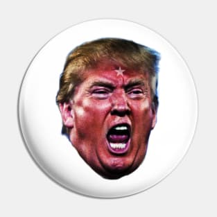 Angry Trump Pin