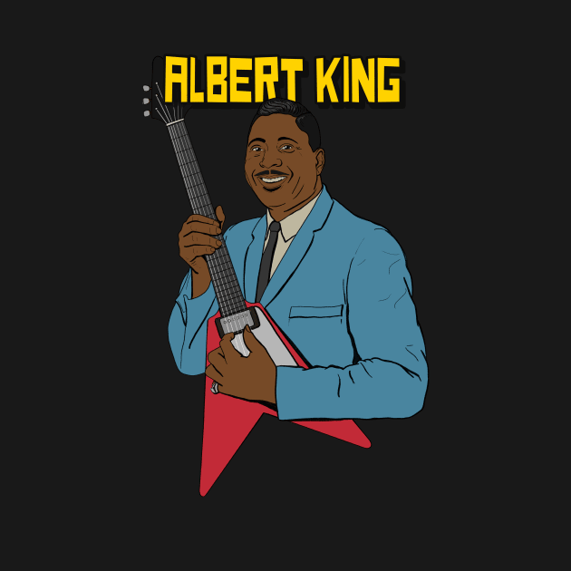 Albert King by ogeraldinez