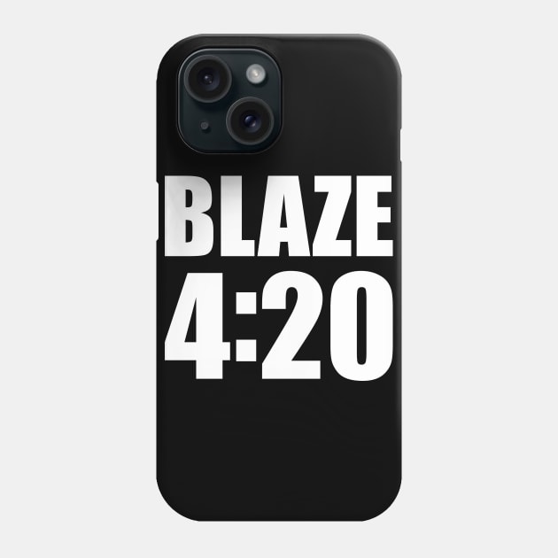 Blaze 4:20 Phone Case by Mercado Graphic Design