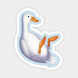 Cozy Duck Magnet