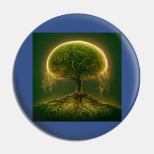 Yggdrasil World Tree of Life Pin