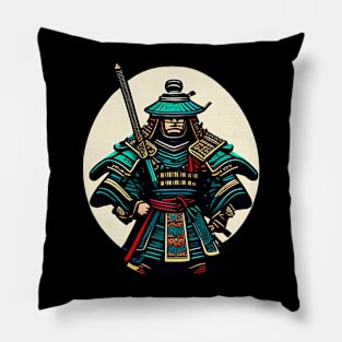 Samurai Logo Pillow