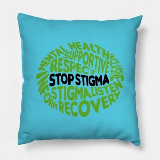 End The Stigma Merch Pillow