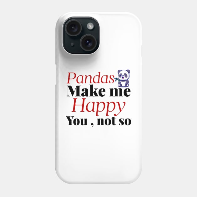 pandas Phone Case by Design stars 5