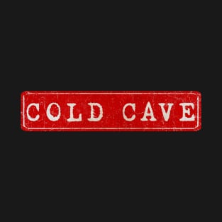 vintage retro plate Cold Cave T-Shirt