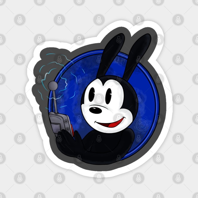 Oswald the lucky rabbit Magnet by Kame630