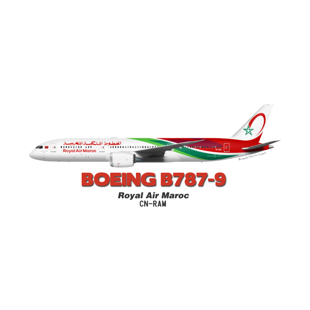 Boeing B787-9 - Royal Air Maroc by TheArtofFlying