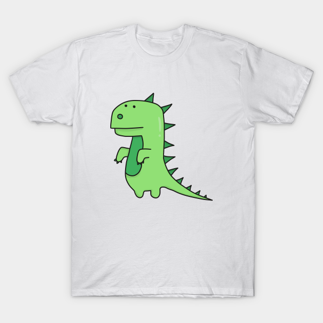 Discover cute green t-rex dinosaur design - T Rex - T-Shirt