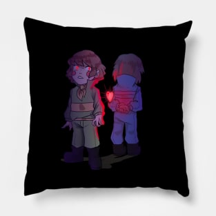 Chara and Frisk Swapfell Pillow