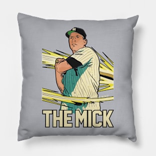 Mickey Mantle - The Mick - Pillow