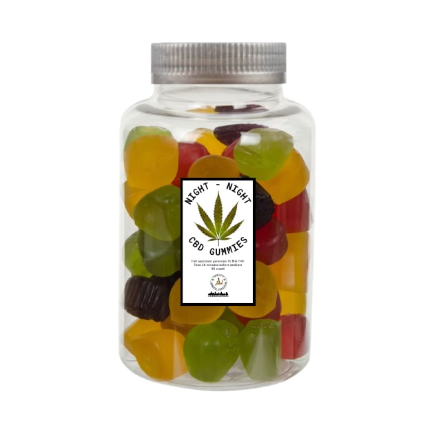 Night Night CBD Gummies by Crab City Cannabis Concession