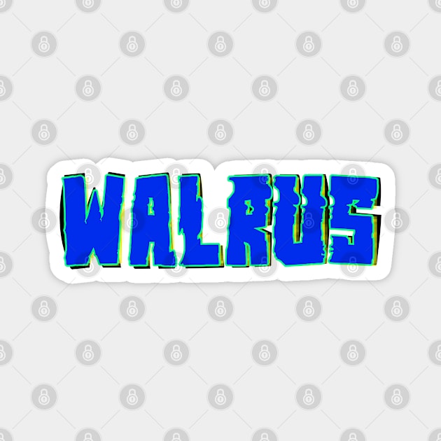 Walrus Magnet by stefy