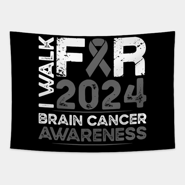 Brain Cancer Awareness Walk 2024 Tapestry by mcoshop