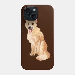 German shepherd dog Phone Case