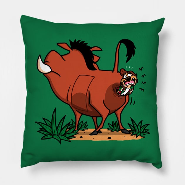 Savanna Detective! Pillow by Raffiti