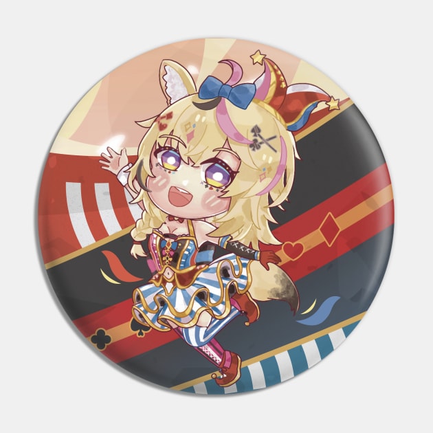 Hololive Omaru Polka Pin by naderu