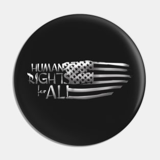 Human Rights For All Pin