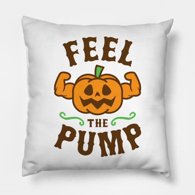 Feel The Pump Pillow by brogressproject