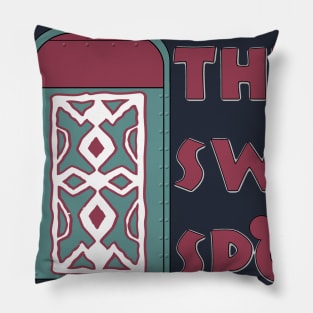 The Sweep Spot Adventureland Trash Can Pillow