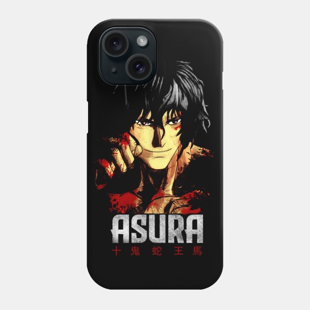 The Asura Ohma Tokita Ashura Kengan Omega Phone Case by JPNDEMON