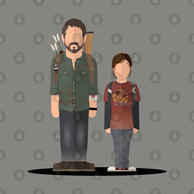 Last of Us - Joel & Ellie by hello@jobydove.com