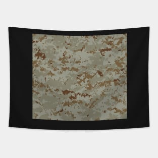 Desert Digital Uniform Pattern Tapestry