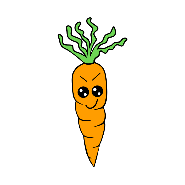 CARROT Art Funny Carrot by SartorisArt1