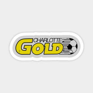 Defunct Charlotte Gold 1984 United Soccer League Magnet