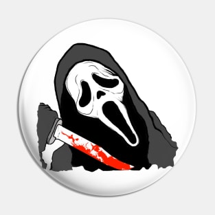 Scream VI  (Scream 6)  ghostface ghost face scary horror movie graphic design by ironpalette Pin