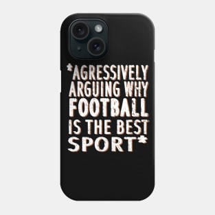 American football tackle quarterback gift idea Phone Case