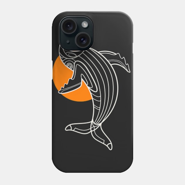 Deco Whale Phone Case by qetza