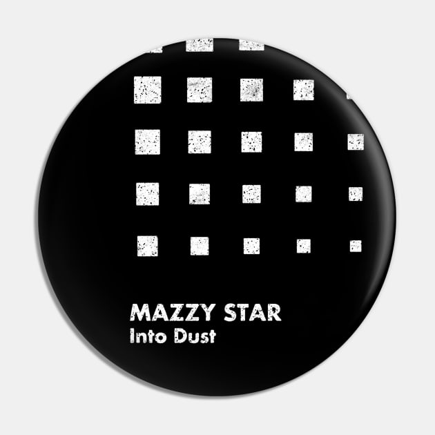 Mazzy Star / Into Dust / Minimal Graphic Design Art T-Shirt Pin by saudade