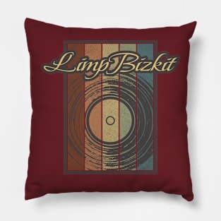 Limp Bizkit Vynil Silhouette Pillow