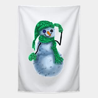 Snowman Tapestry