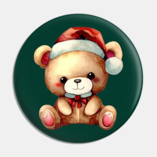 Little Cuties - Christmas Teddy Pin