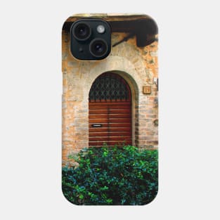 Medieval house in Trevi Phone Case
