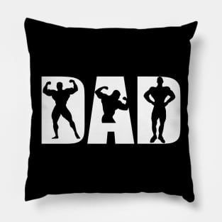 Bodybuilding Dad Pillow