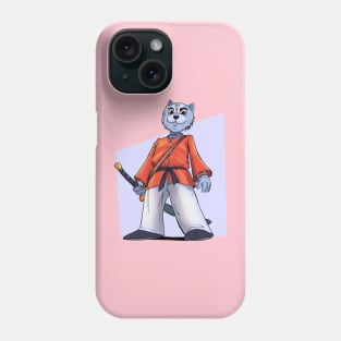 Karate cat Phone Case