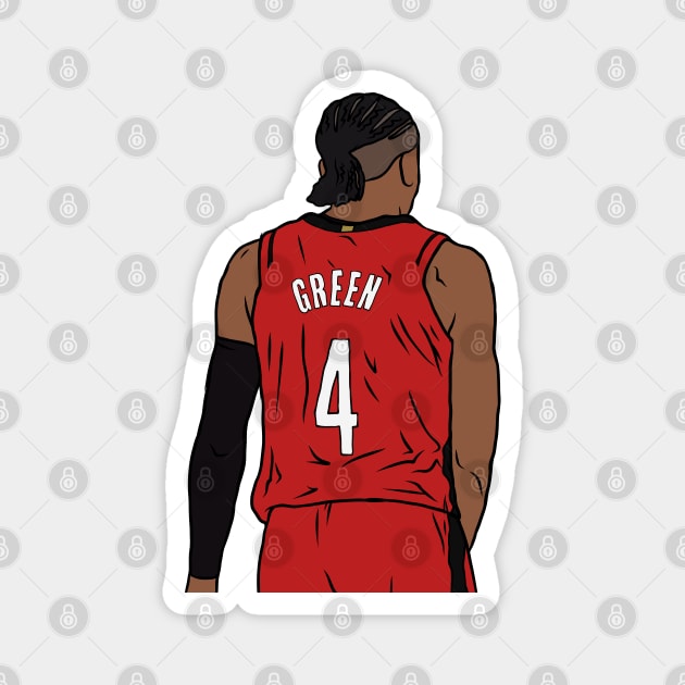 Jalen Green Back-To Magnet by rattraptees