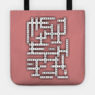 Bicycle Crossword Tote