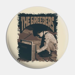 The Breeders Vintage Radio Pin