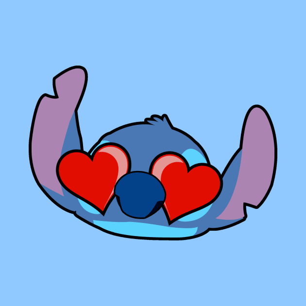 Stitch in Love by LuisP96