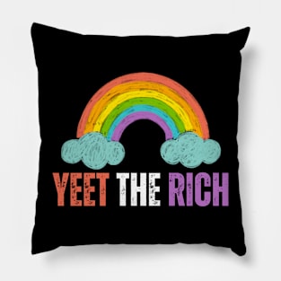 Yeet The Rich Pride Month Pillow