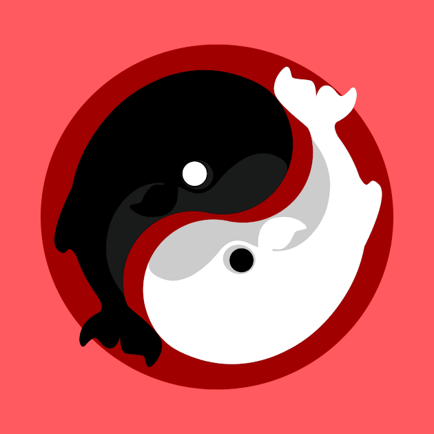 Yin yang whale by shegoran