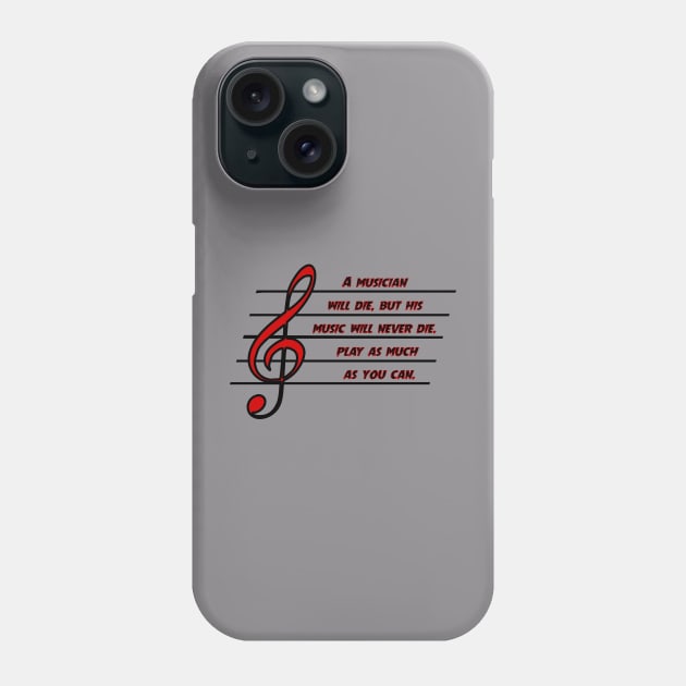 Music Phone Case by Gynstyle