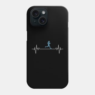 Heartbeat Running Funny Phone Case