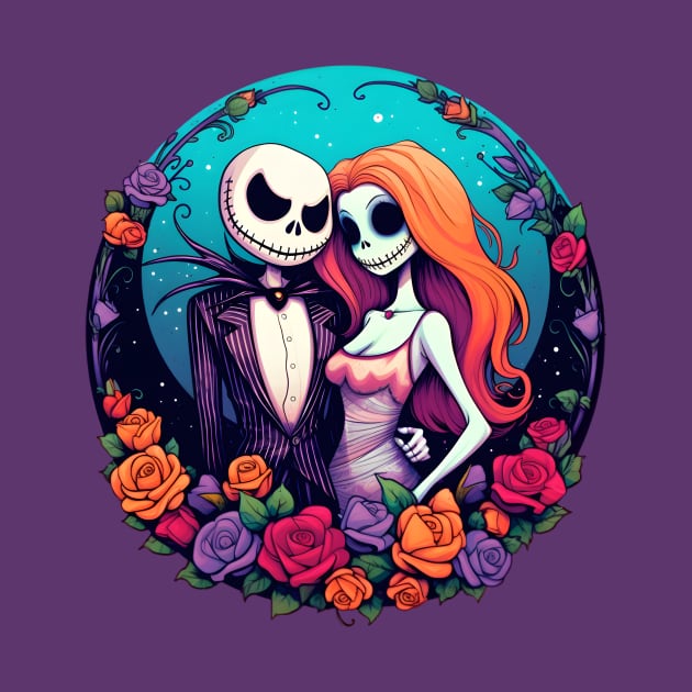 Jack and Sally in love by Yolanda84