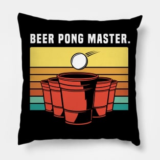 Party Beer Pong Master Pillow