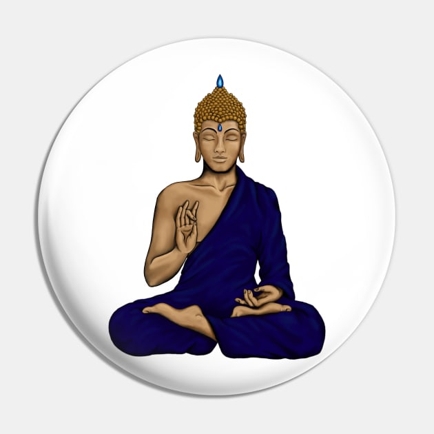 Buddha in the lotus position Pin by MandalaSoul