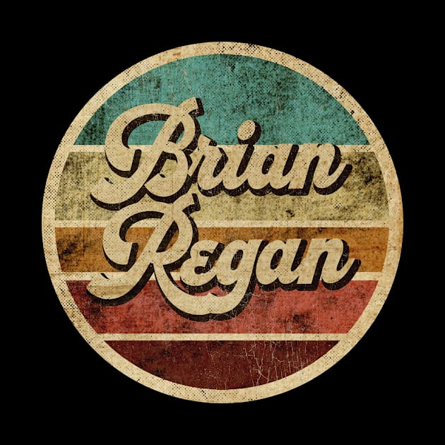 Tanatoraja, circle retro faded Brian Regan by TANATORAJA.WISATA